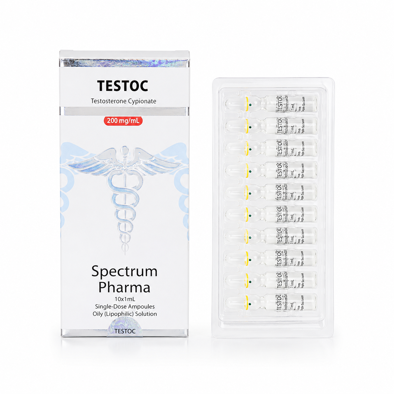 TESTOC 200mg packaging