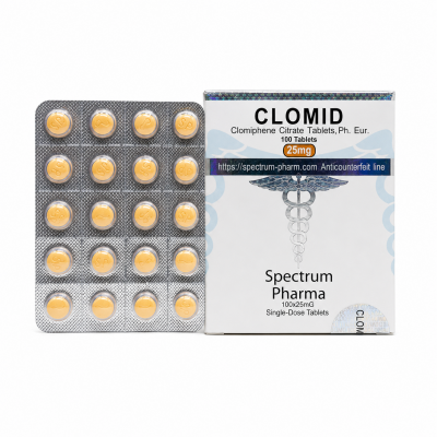 Clomid 25 packaging