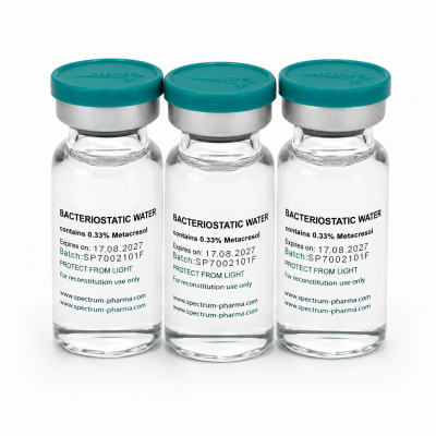 Bacteriostatic Water packaging