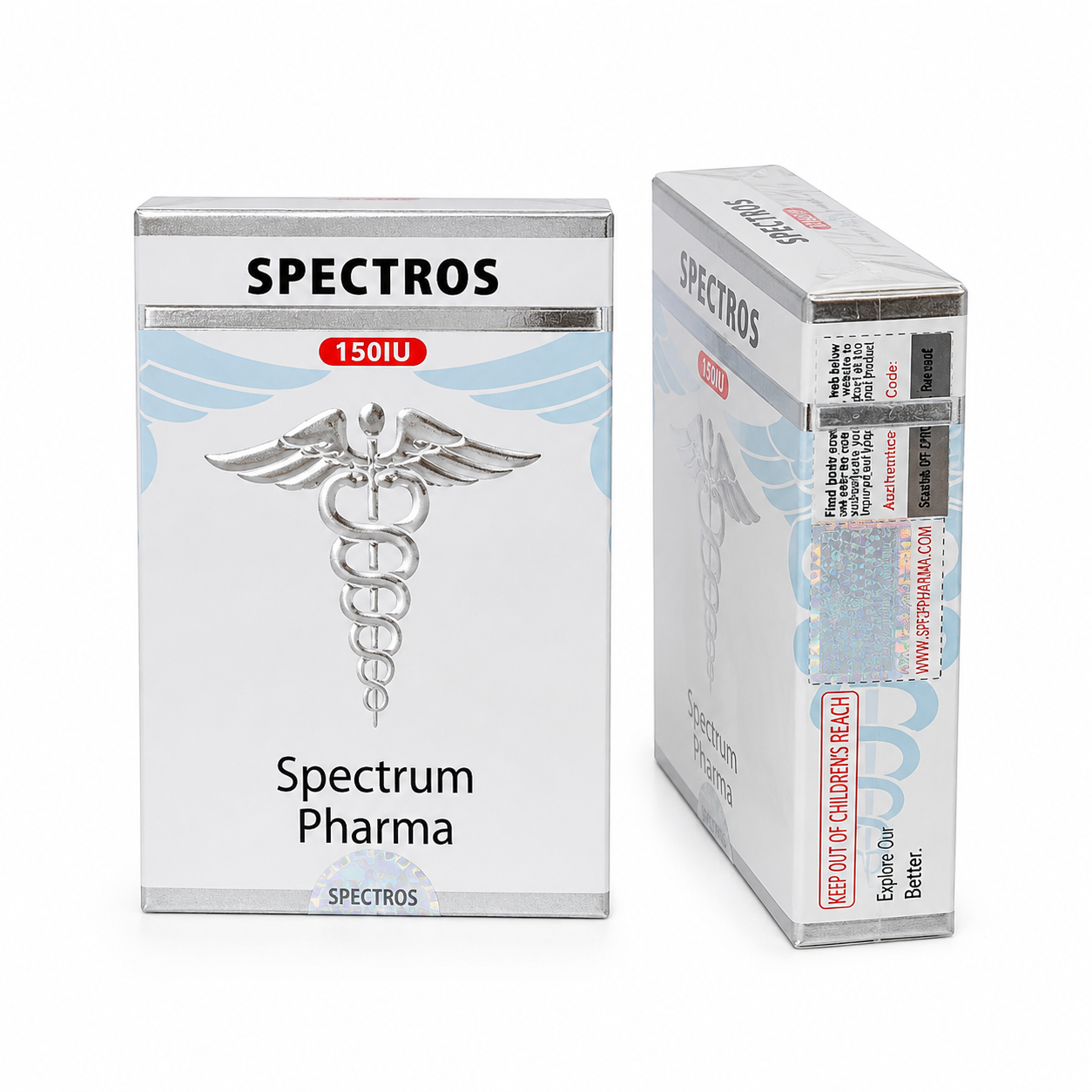 Spectros 150iu packaging