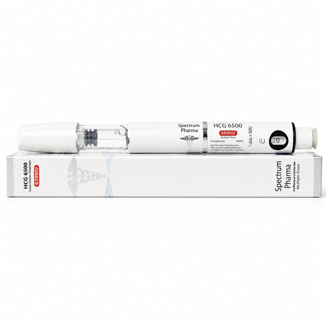 HCG 6500IU PEN packaging